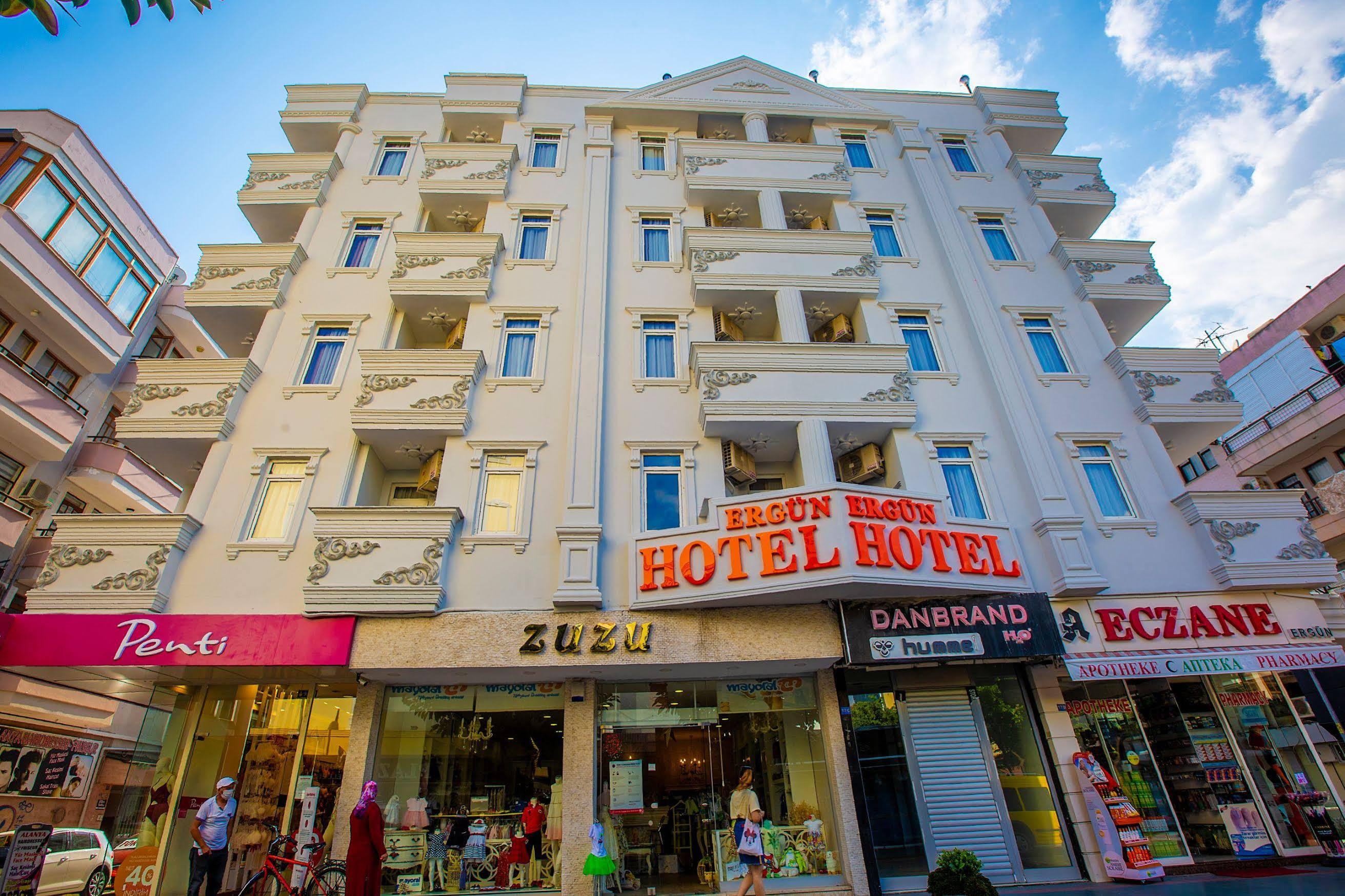 Hotel Ergun Аланя Екстериор снимка